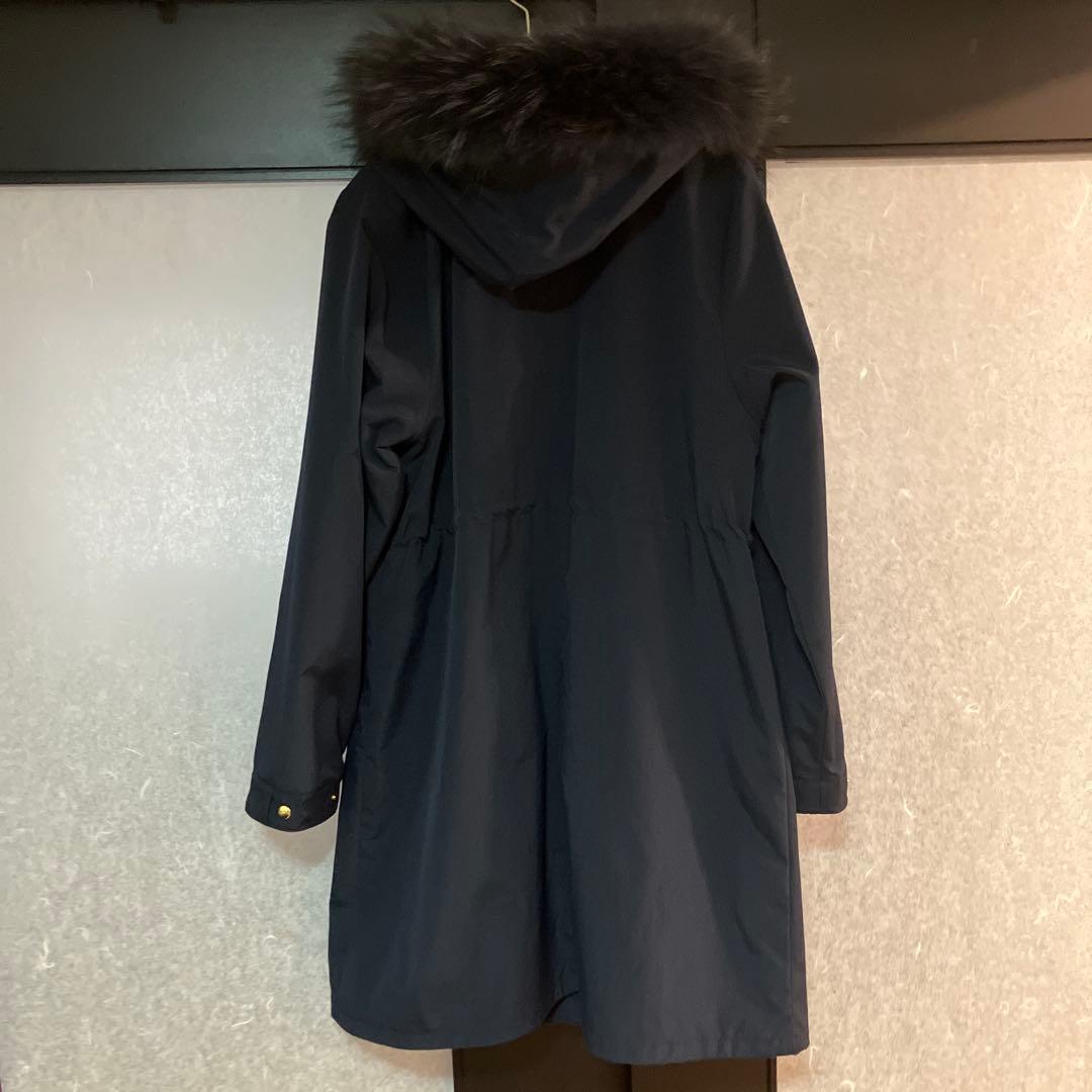 定価6万 【美品】VICKY ネイビー 3wayモッズコート ファーライナー付き