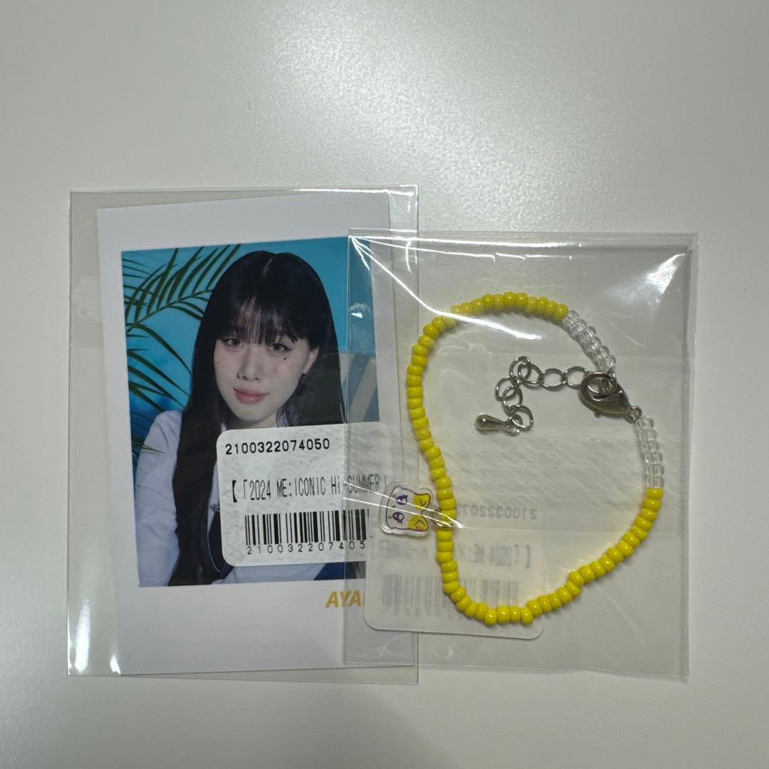 ME:IオンラインくじC賞 ビーズブレスレット 高見文寧 - メルカリ