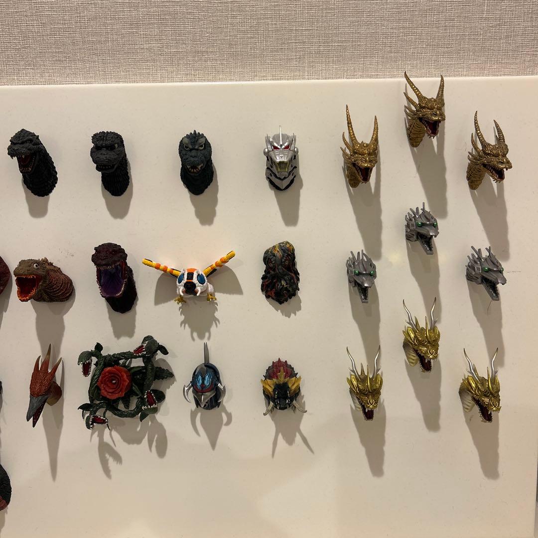 一番くじ　ゴジラ　モンスターヘッドマグネット 一番くじ ゴジラ モンスターヘッド マグネット - メルカリ