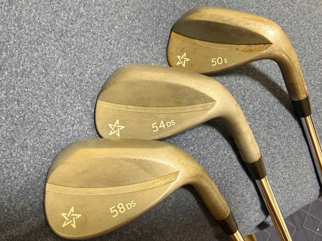 アーティザン50・54・58 ノーメッキ ウェッジ3本セット - メルカリ