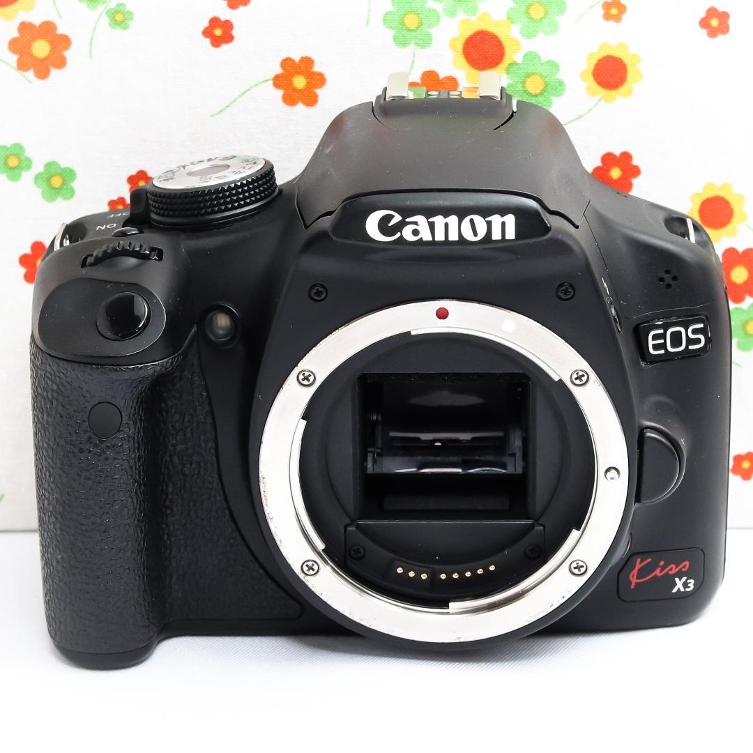 キャノン Canon kiss x3☆動画機能付☆お手頃価格☆スマホに転送