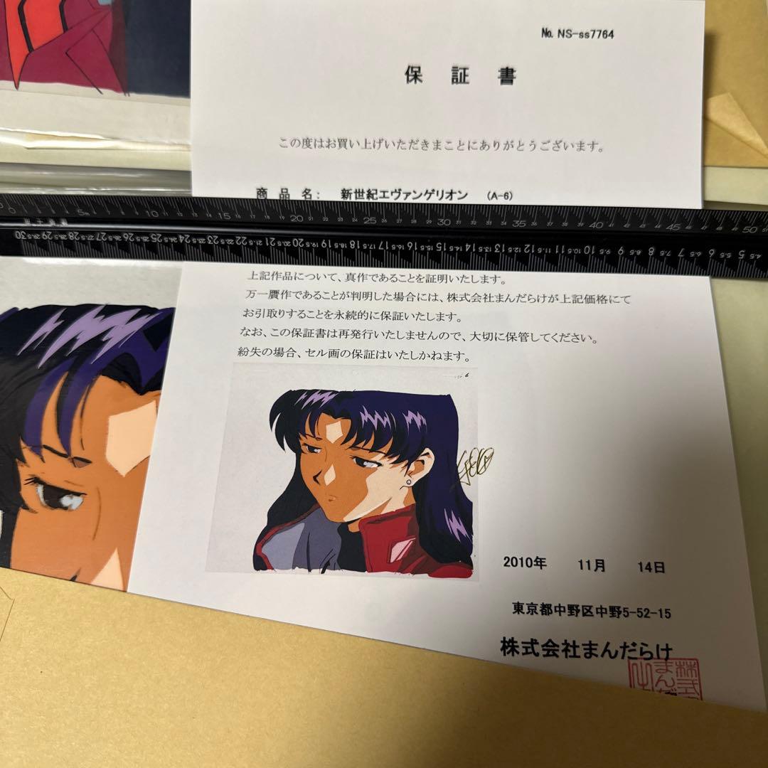 セール 新世紀エヴァンゲリオン 葛城ミサト A-6セル画 - メルカリ