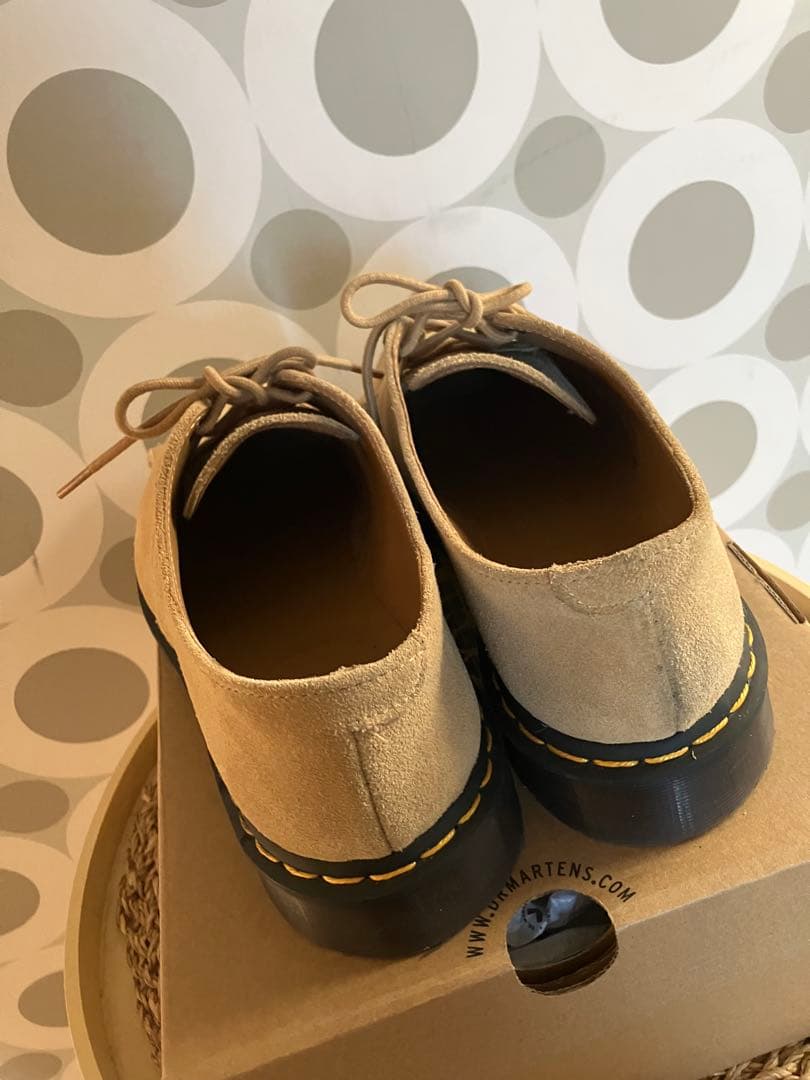 ドクターマーチン 5ホール スェード US9 日本サイズ27 2046 SAND