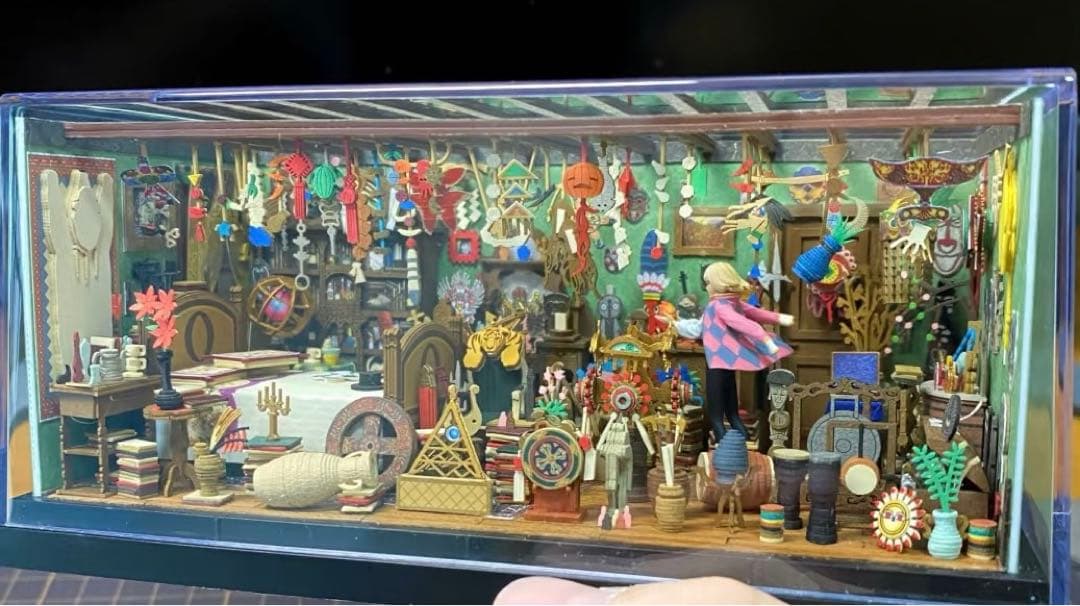 ジブリパーク 魔女の谷 限定 みにちゅあーとキット ハウルの城 寝室