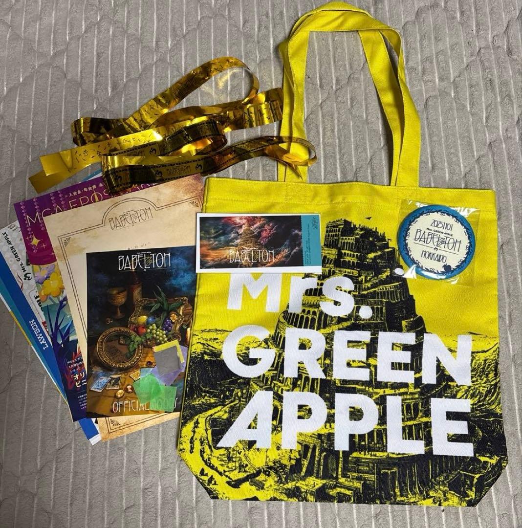 ミセス RingoJamシート 札幌 特典 銀テ バベル RJシート 缶バッジ