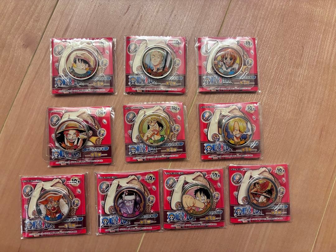 ワンピース コレクションメダル 第1弾 全10種コンプリートセット