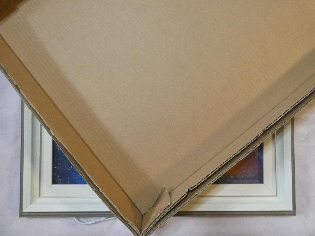 絵画 油絵 松本零士「人物」 サインF6サイズ額装済み 肉筆手描き