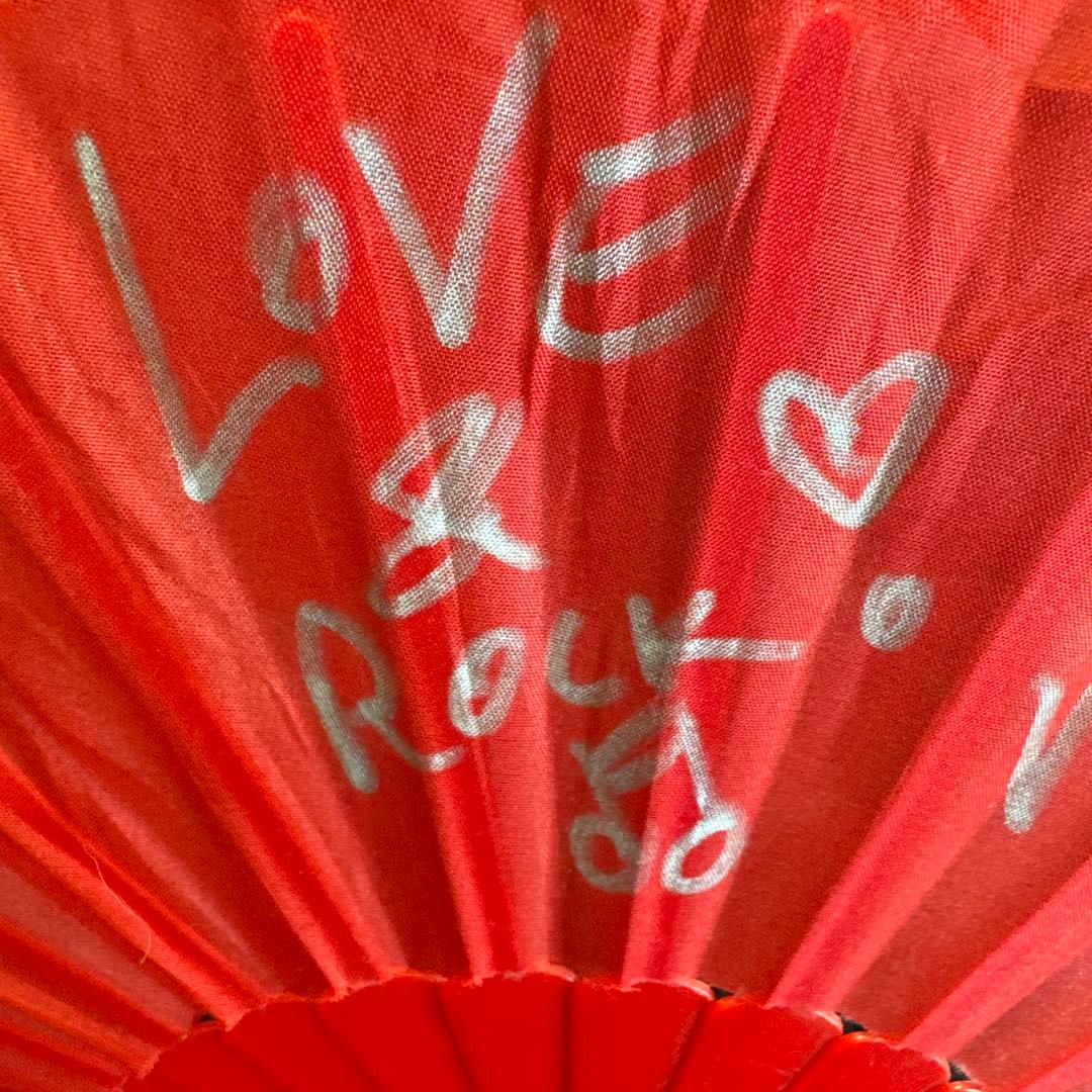 【最終値下げ】激レア マイケル・モンロー 本人直筆サイン入り扇子