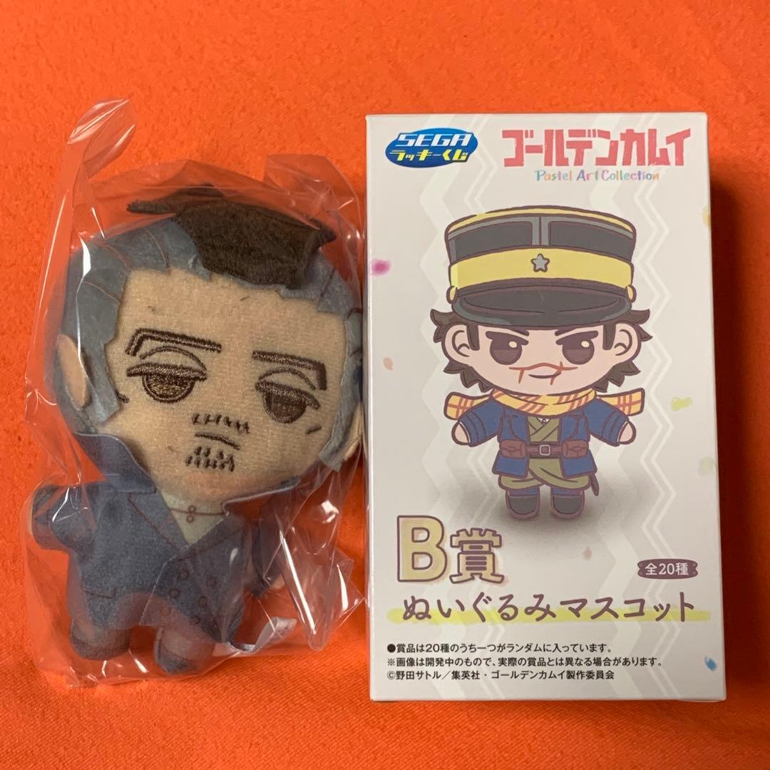 セガラッキーくじ ゴールデンカムイ B賞 ぬいぐるみマスコット 門倉