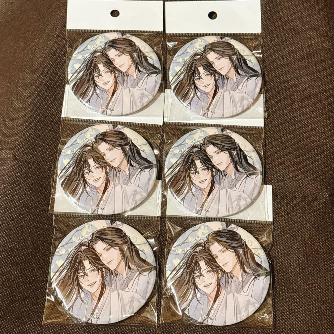 魔道祖師 サウンドトラックCD「特装盤」 ヴィレッジヴァンガード　缶バッジ　6個 魔道祖師 サウンドトラックCD「特装盤」 ヴィレッジヴァンガード 缶