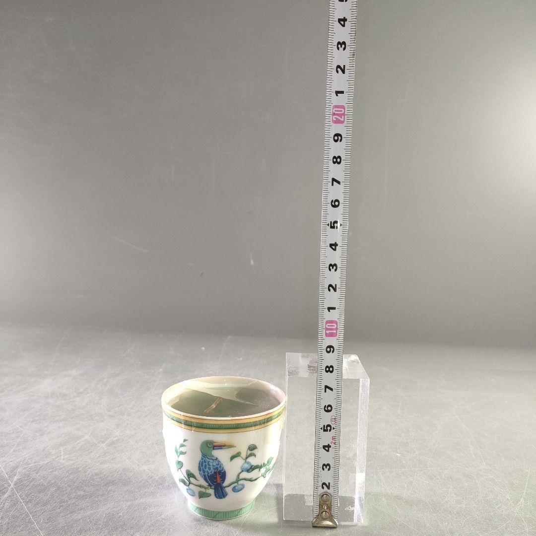 A1202-8/HERMES/エルメス トゥカン/陶器キャンドル/グリーン 鳥