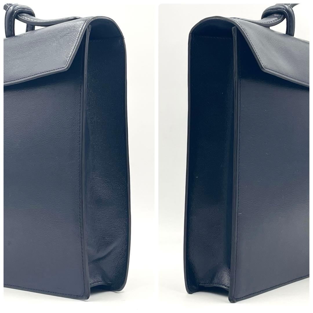 極美品】DELVAUX デルヴォー SLEKELY 1992ビジネスバッグ 黒 - メルカリ