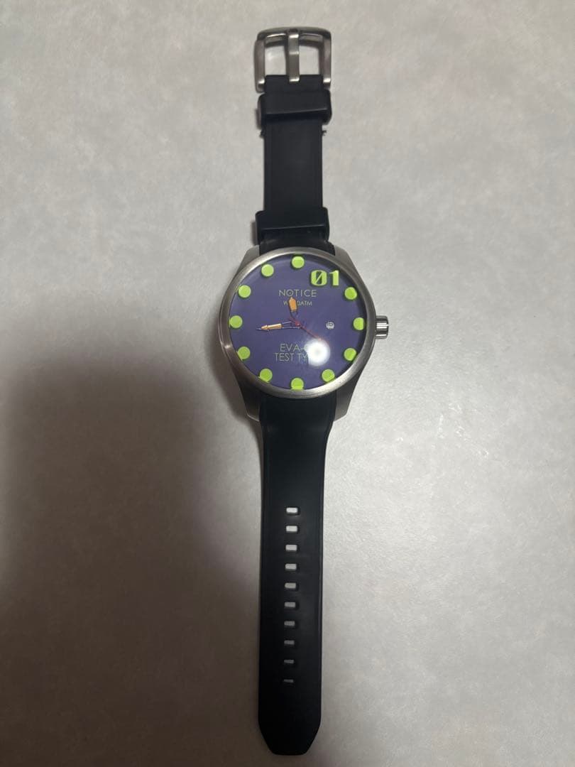 エヴァ NOTICE EVA-01 TEST TYPE 時計 - メルカリ