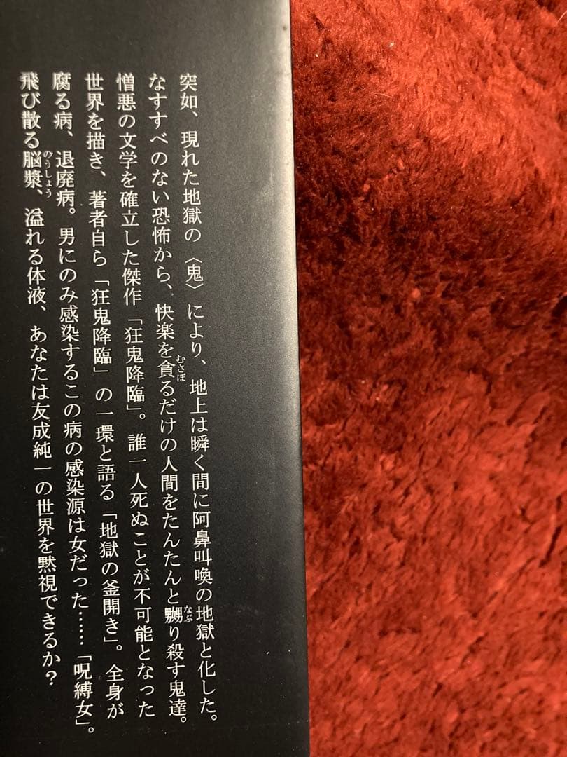 狂鬼降臨 友成純一著 文学