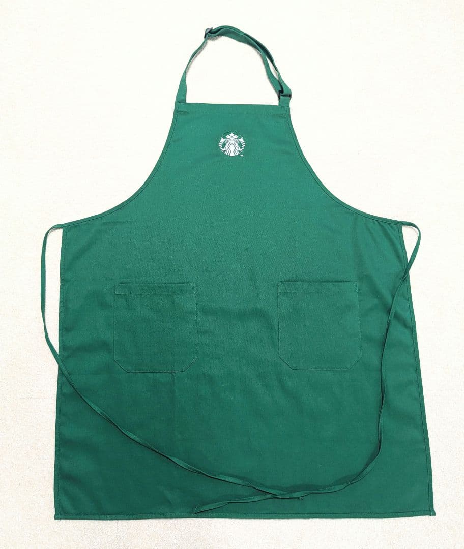 非売品】スターバックス グリーンエプロン 新品未使用 - メルカリ