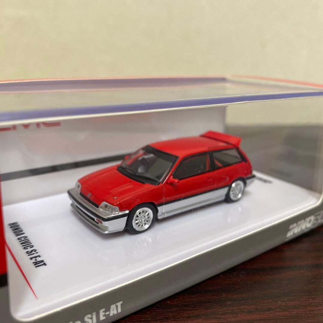 イノモデル inno64 E-AT Si ワンダーシビック レアカラー 希少品