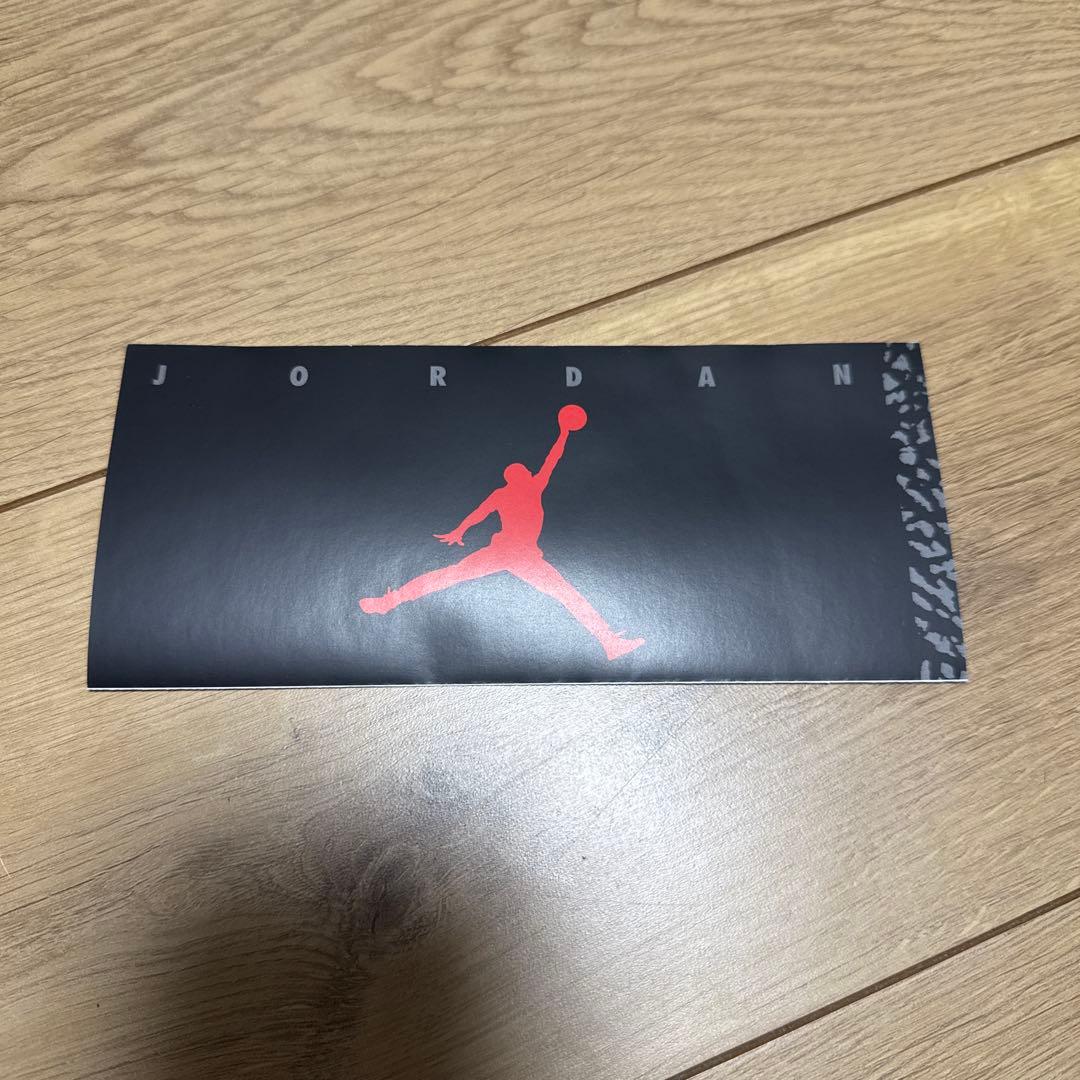 AIR JORDAN 3 ブラックセメント　29.5cm