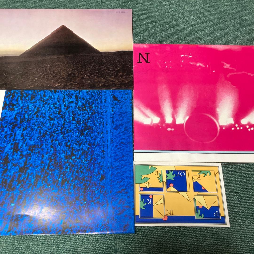 LP ピンクフロイド 日本盤 帯レコード『狂気』