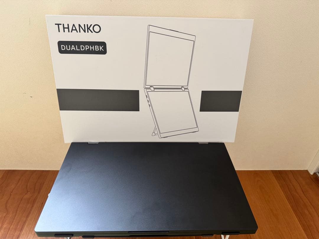 THANKO 2画面 15.6インチ デュアル ポータブルモニター THANKO 15.6インチ 2画面 デュアルモニター モバイルモニター
