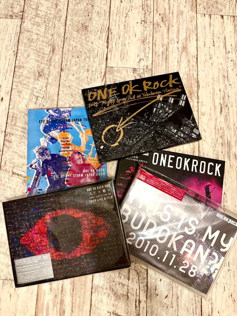 ONE OK ROCK LIVE DVD 5枚セット - メルカリ