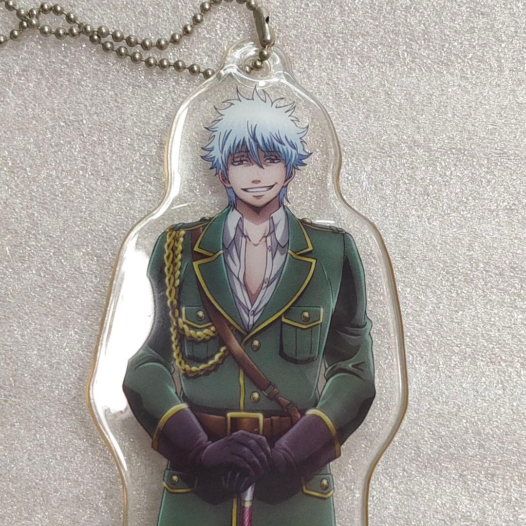 坂田銀時 ドS検定 ビッグクリアキーホルダー～どうでもいい事に限って