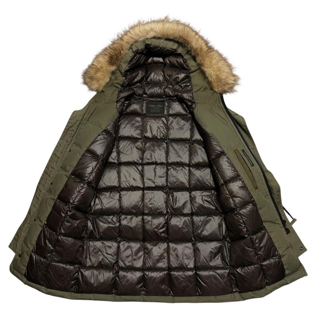 西川×nano・universe 西川ダウンナイロンN-3B カーキグリーン M - メルカリ