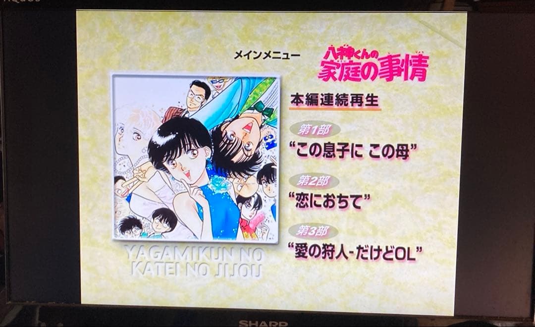 八神くんの家庭の事情　DVD