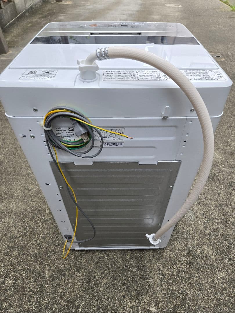 配送無料！AQUA 縦型洗濯機 4.5kg 3Dアクティブ洗浄(早い者勝ち)