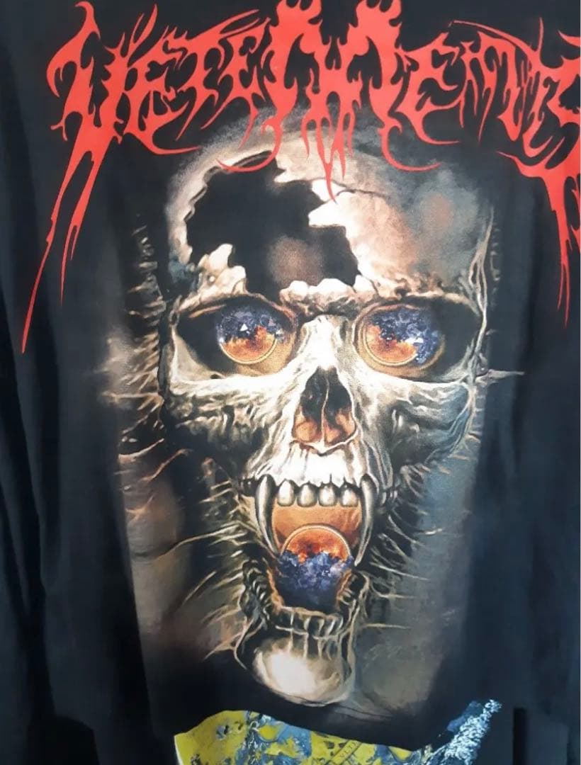 Vetements ヴェトモン 16AW スカルレイヤードドレス風登坂広臣着用