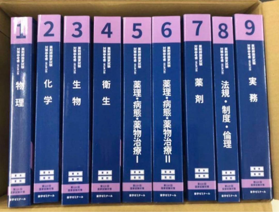 第110回（2024年度）薬剤師国家試験対策参考書（青本） 裁断済 - メルカリ