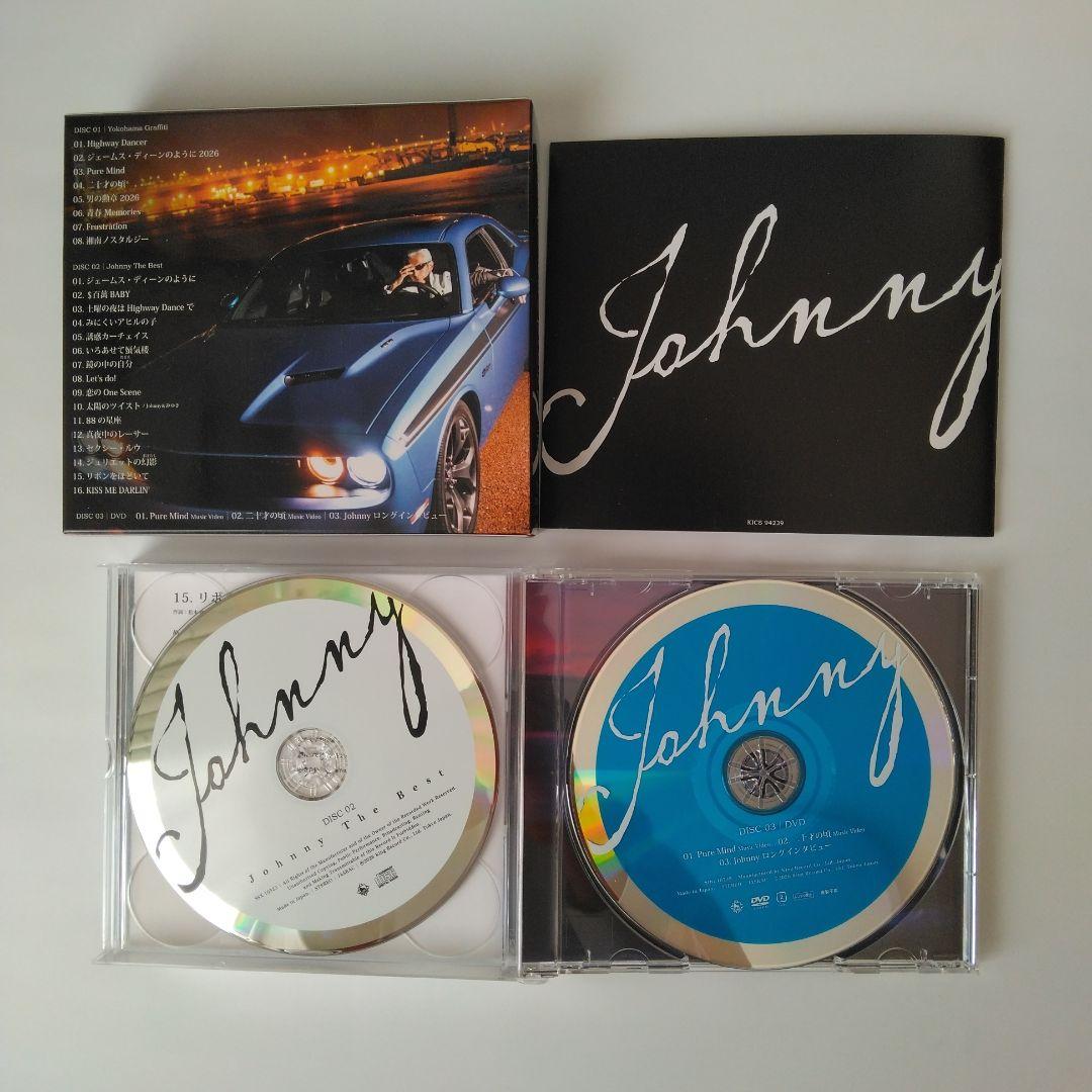 直筆サイン入りヨコハマ・グラフィティ横浜銀蝿 Johnny 初回限定盤