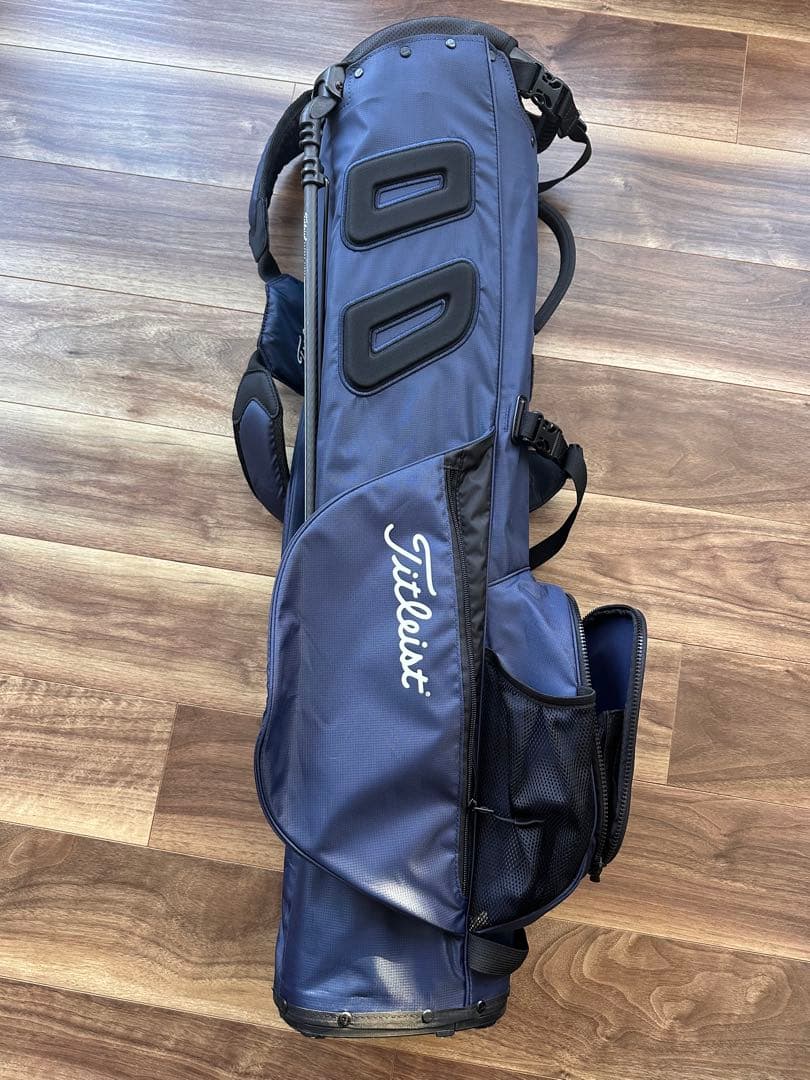 【未使用に近い】Titleist タイトリスト軽量スタンドキャディバッグネイビー Titleist（タイトリスト） ゴルフ 26年春夏モデル 新作 メンズ