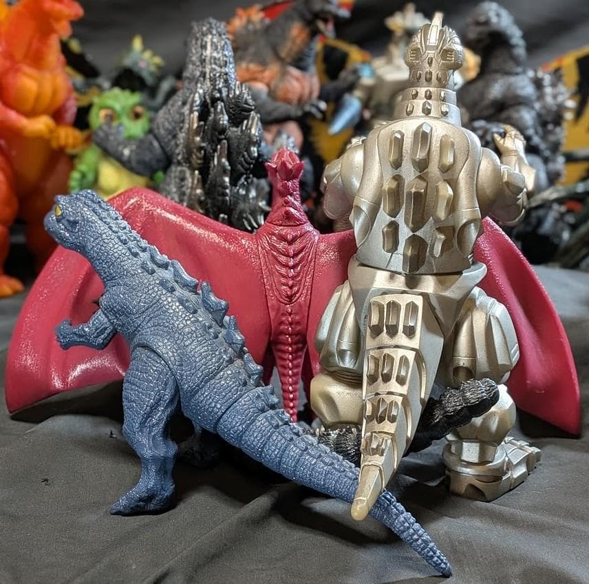 ゴジラ平成VSシリーズ（バンダイ）ソフビフィギュアコンプリート21体