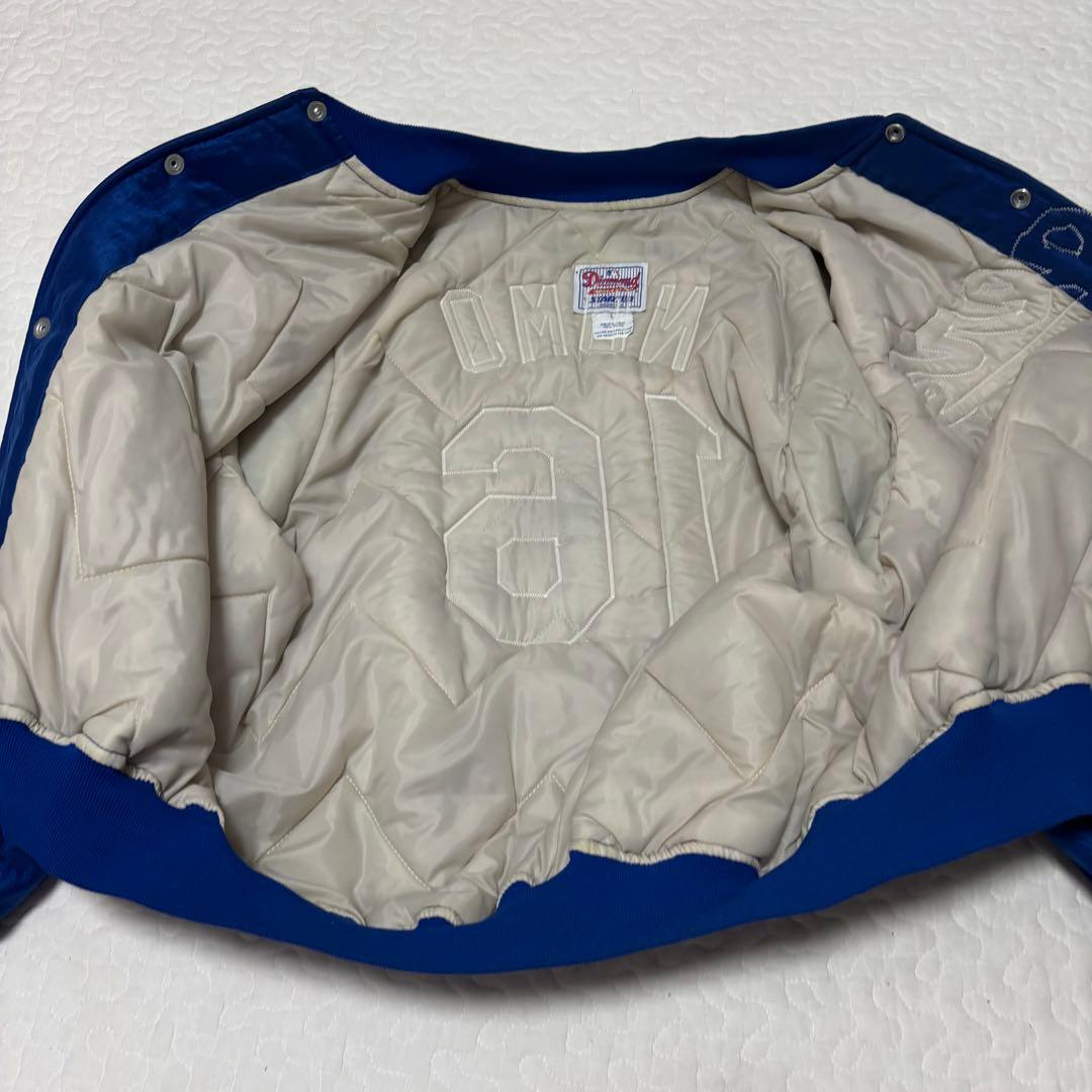 90's STARTER ドジャース 野茂英雄 スタジャン USA製 L - メルカリ