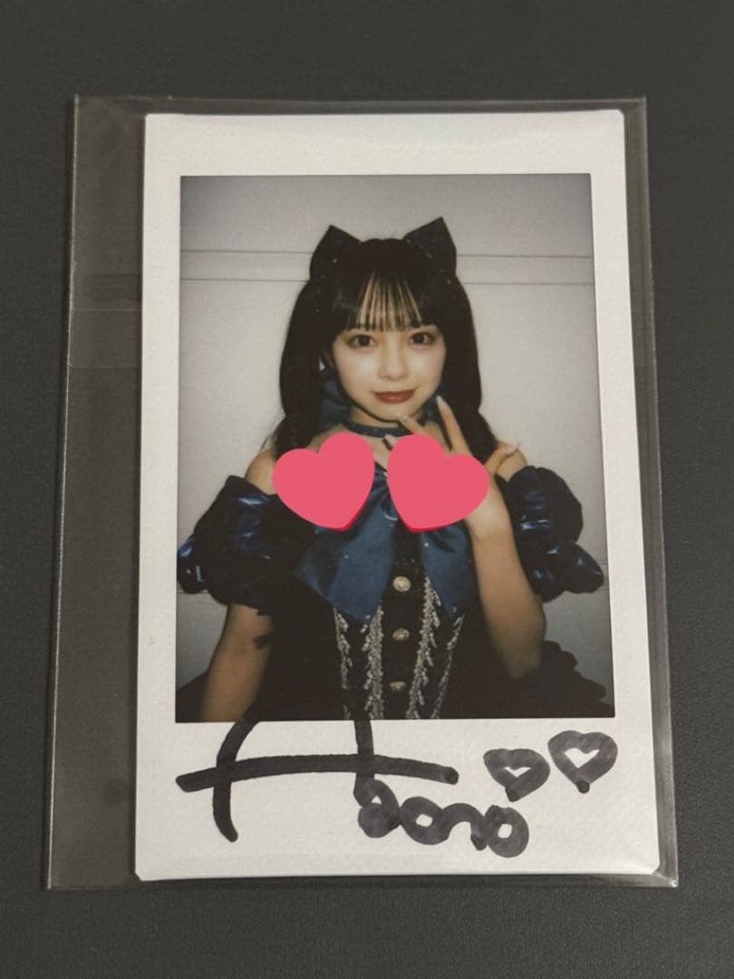 増田彩乃 2025生誕祭衣装 サイン入りチェキ