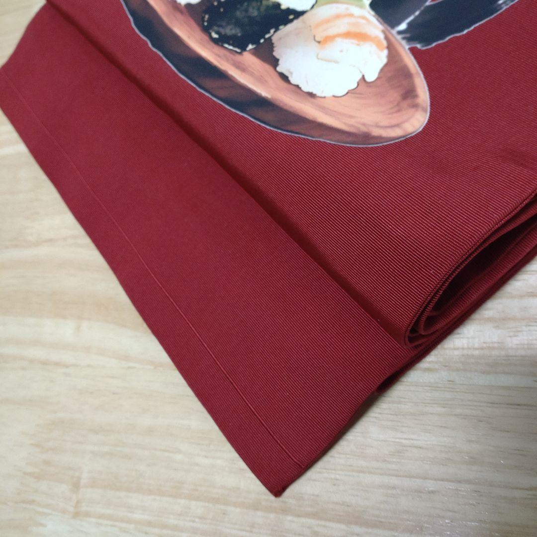 1点物♥黒猫さん×お寿司♥名古屋帯リメイク♥胴回りデザインあり♥早い