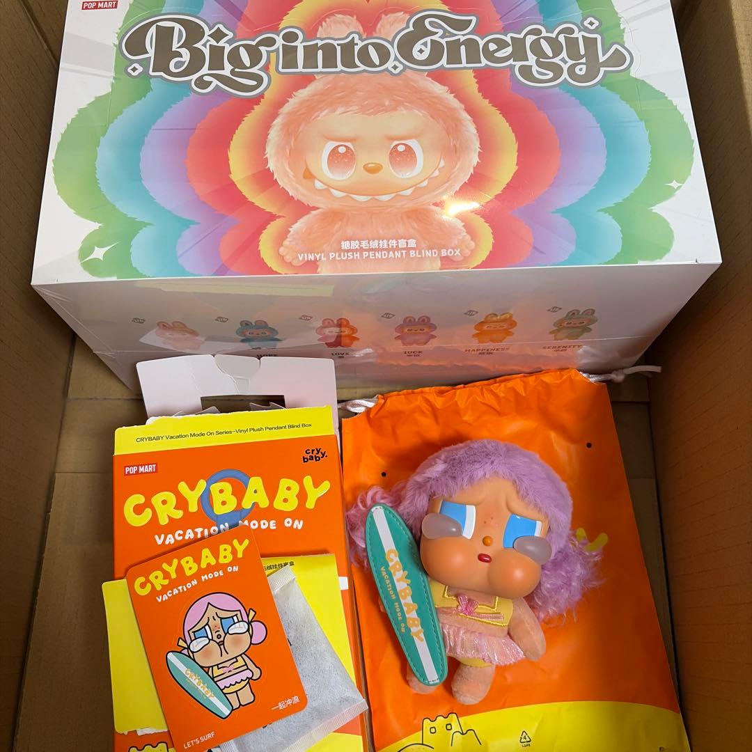 Big into Energy Cry Baby ラブブ クライベイビー box 楽天市場】LABUBU ラブブ THE MONSTERS Big into Energy シリーズ