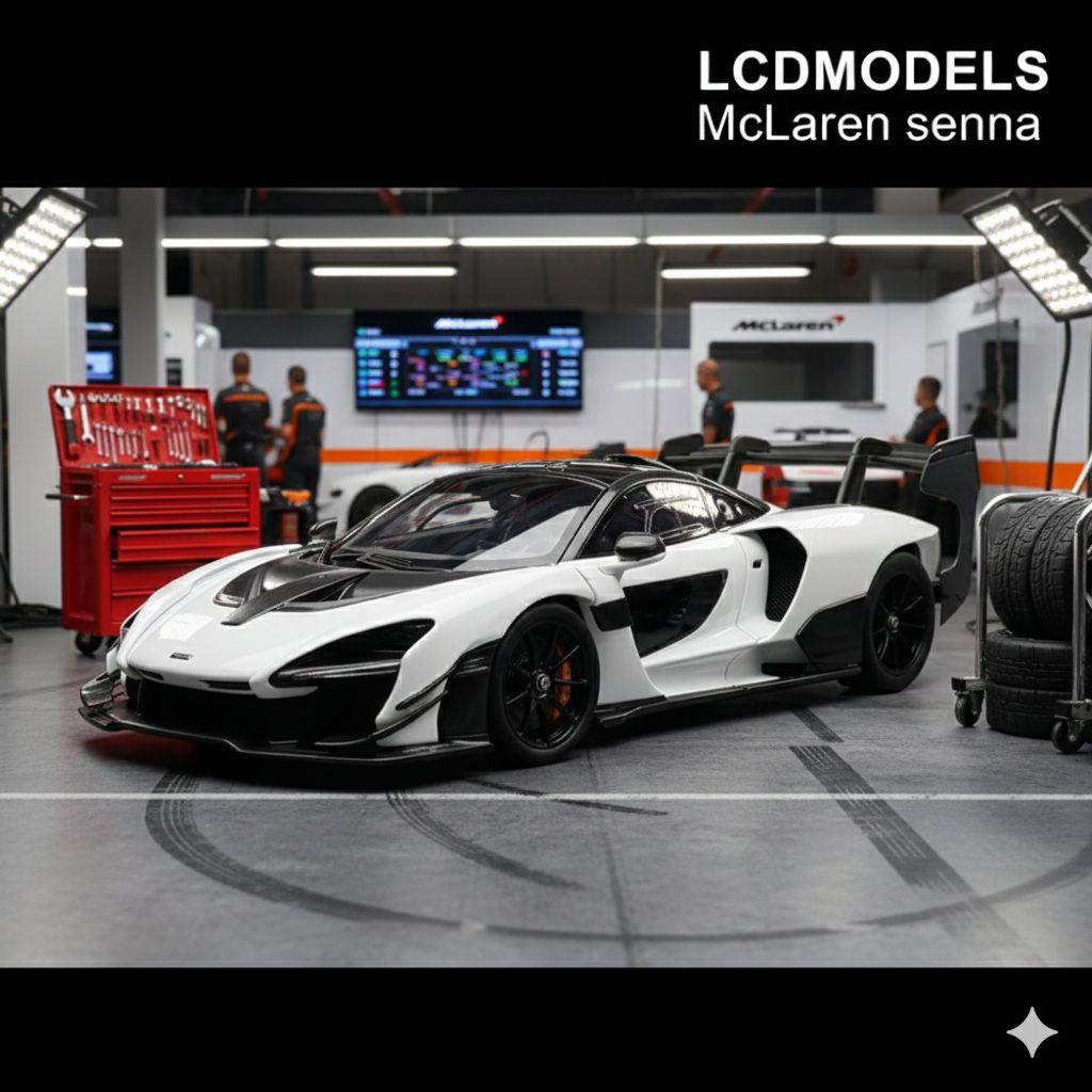 LCDMODELS　1/18　マクラーレンセナ　オートアート　京商　EXOTO AUTOart 1/18 マクラーレン セナ （ブラック） 76076 | AUTOart O