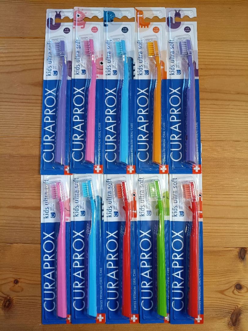 CURAPROX キッズ ウルトラソフト歯ブラシ 10本セット 楽天市場】【送料無料】歯ブラシ クラプロックス キッズ CURAPROX KIDS