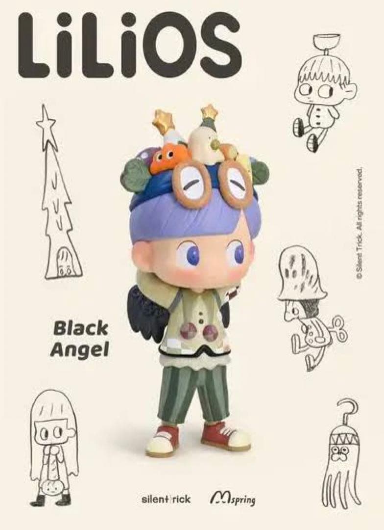 【開封済・未使用】POPMART LiliOS Black Angel POP UP PARADE 超絶最かわてんしちゃん INTERNET YAMERO Ver