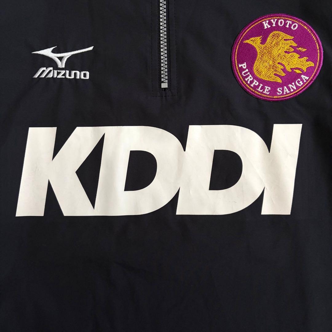 非売品】ミズノ ナイロンジャケット 選手支給品 京都パープルサンガ