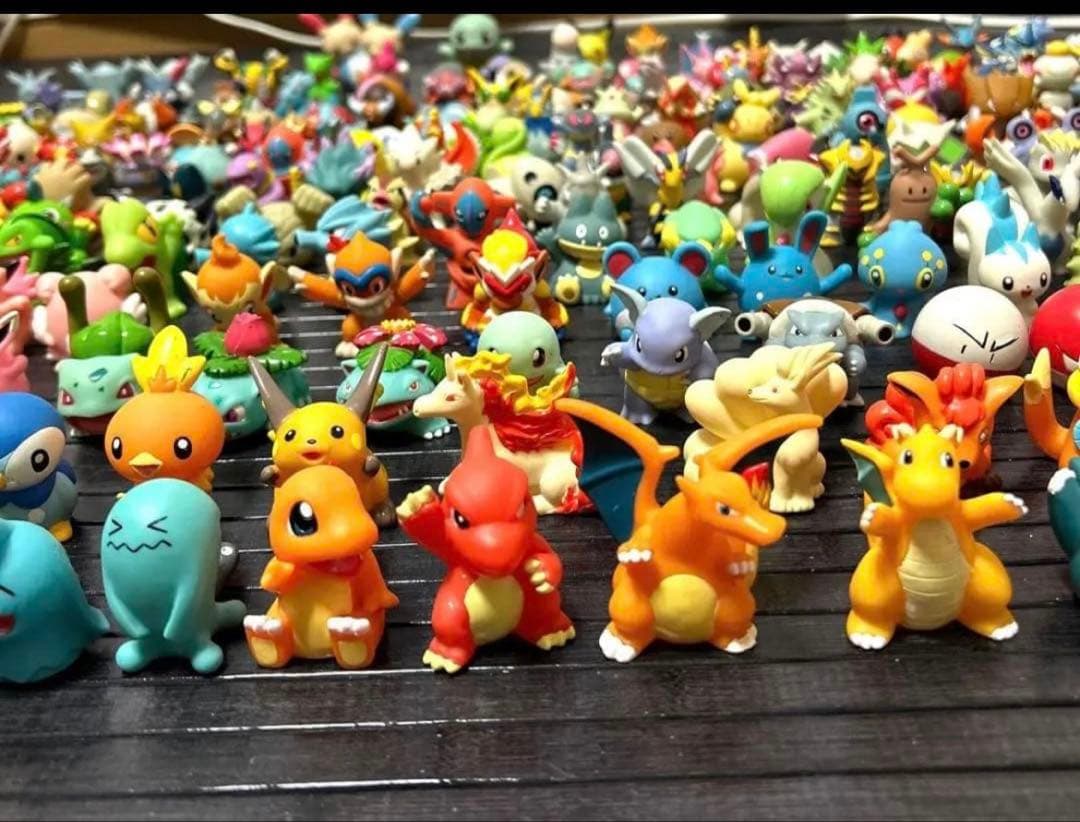 ポケモンキッズ指人形初期 クリアレア含む 261体 水鉄砲まとめ売り☆