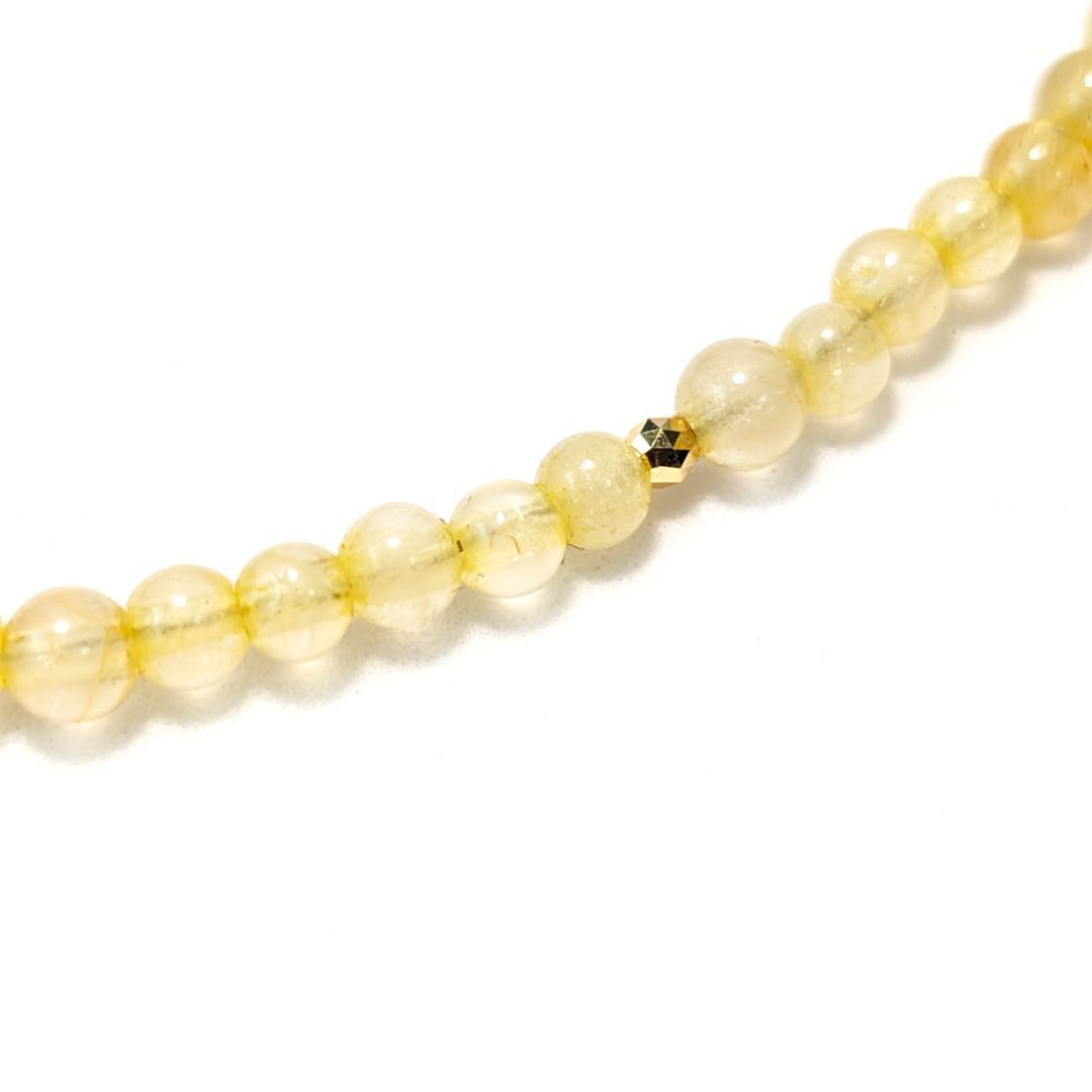 K18一粒×ゴールドルチル 贅沢3WAYジュエリー／金運・開運