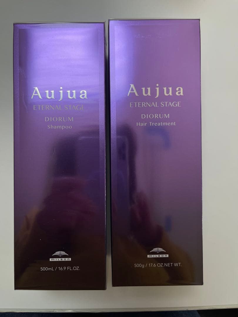 お値下げAujua Diorum ディオーラム　シャンプー・トリートメントセット セット品】ミルボン オージュア ディオーラム シャンプー ＆ ヘア