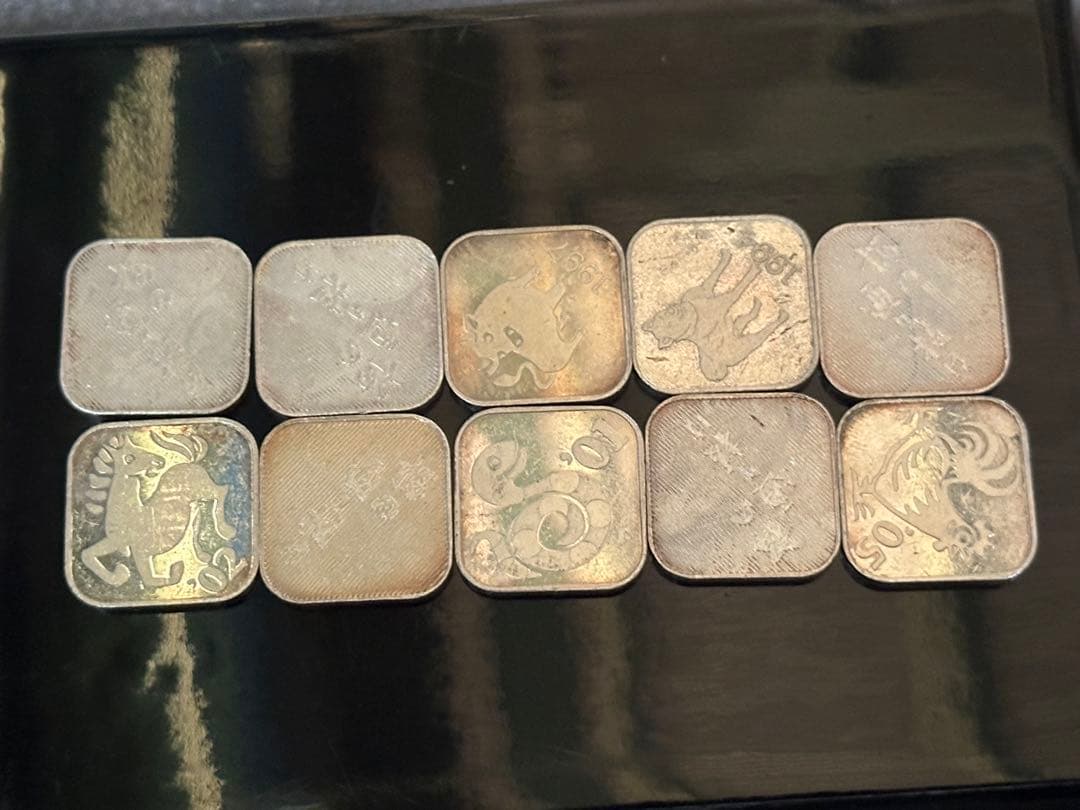 純銀 メダル 銘板 43.62ｇ