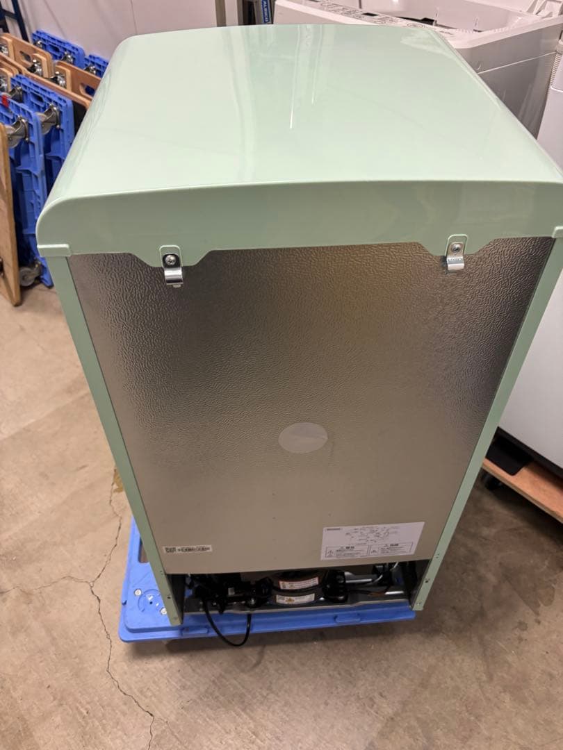 2024年製81 Lミントグリーン冷蔵庫アイリスオーヤマPRR-082D T IRIS OHYAMA