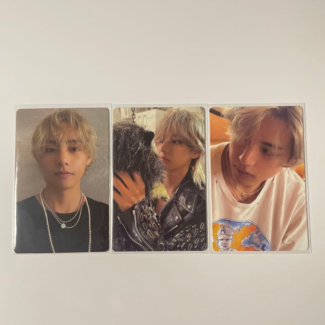 BTS テヒョン トレカ 3枚セット - メルカリ