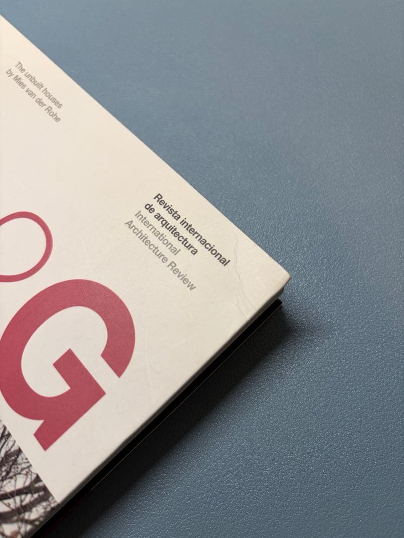 アート・デザイン・音楽 2G N.48/49 Mies van der Rohe CasasHouses