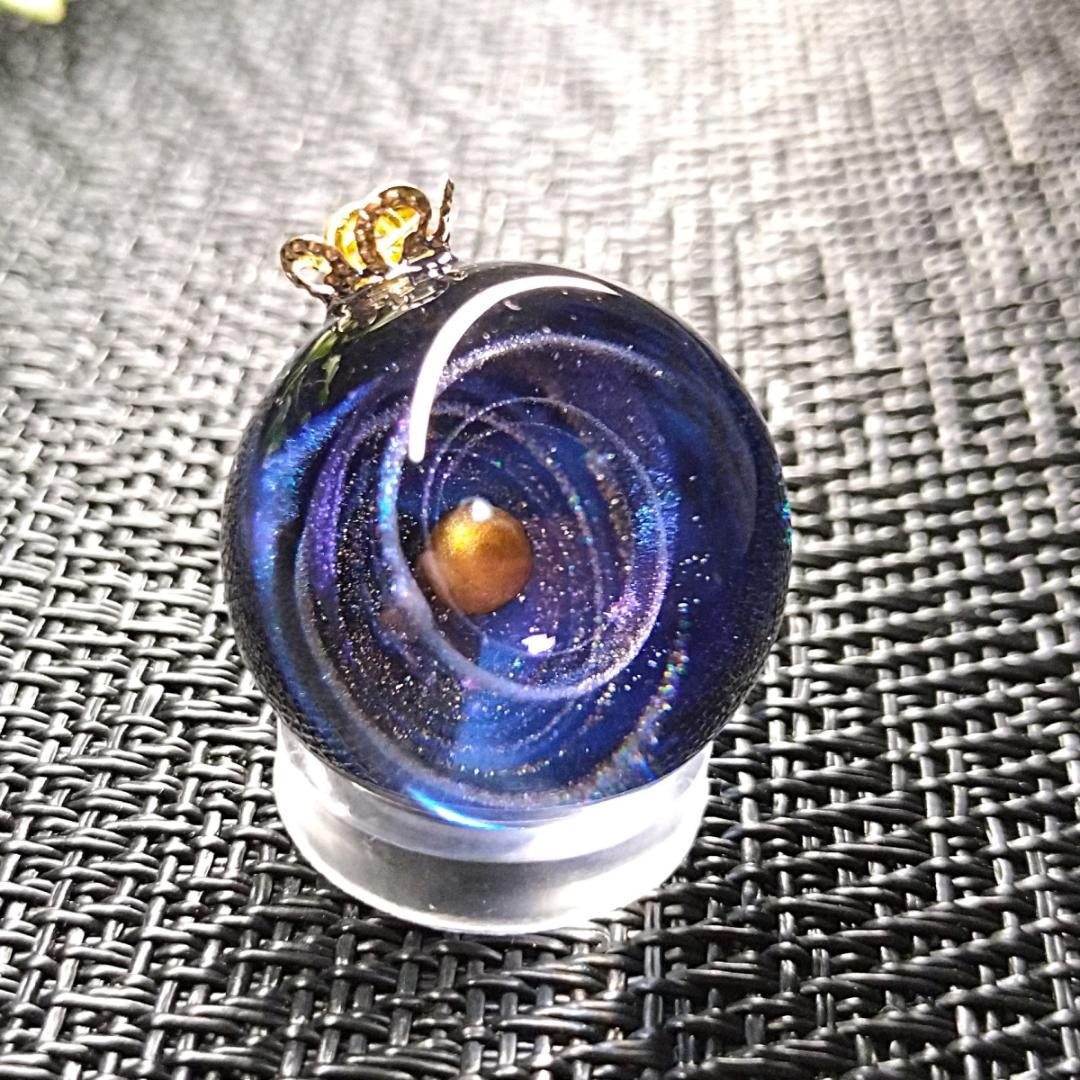レジン宇宙玉184（24mm）：モリオン入り - メルカリ