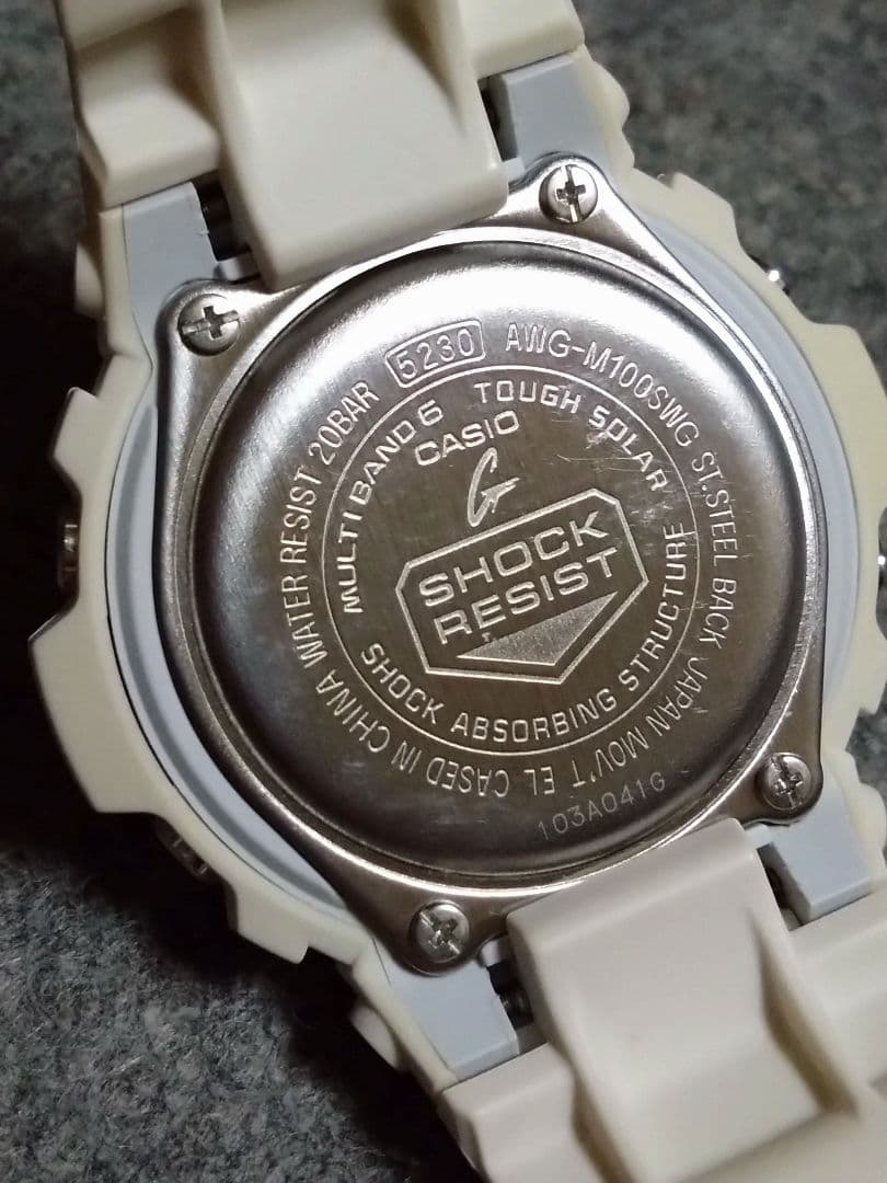 G-SHOCK(181) タフソーラー5230 AWG-M100SWG - メルカリ